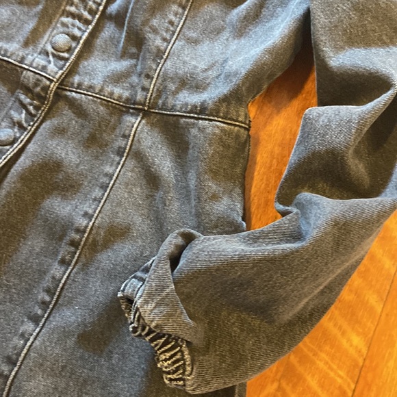 Free People fitted balloon sleeve dress - Picture 6 of 7